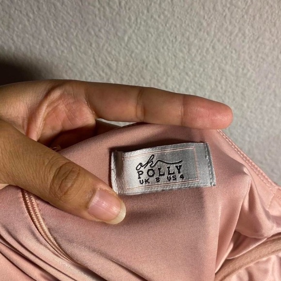 Oh Polly Blush Pink Mini Dress - Picture 6 of 6